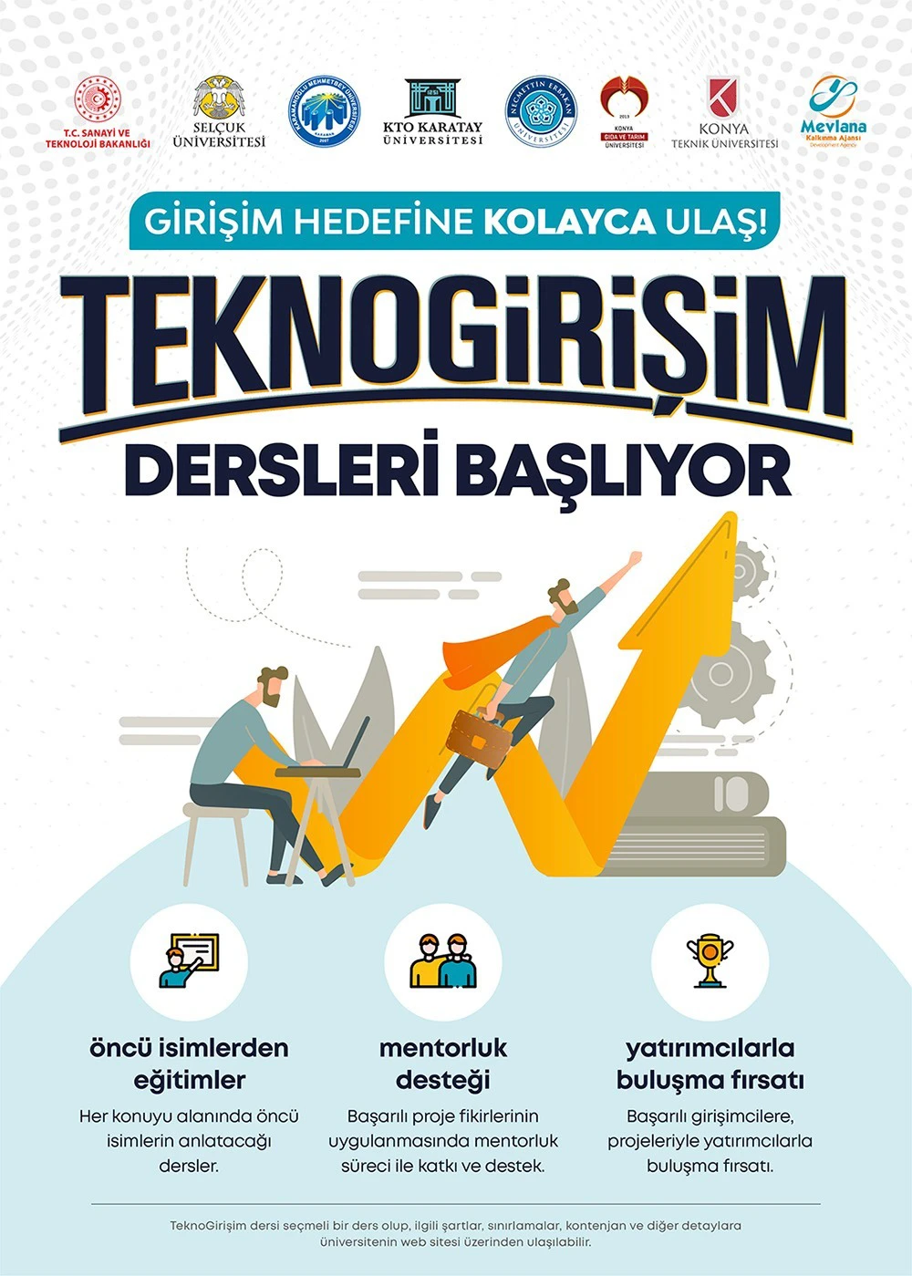 Teknogirişim Dersleri Başlıyor